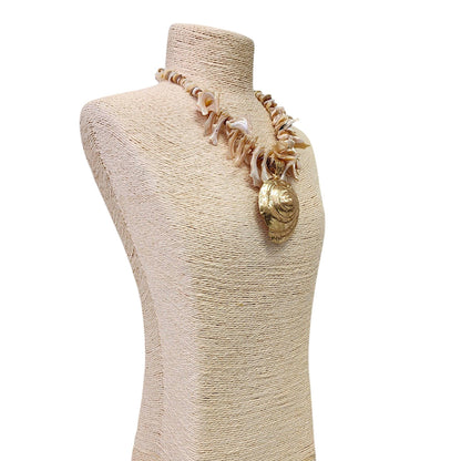 Seashell Necklace | Mocha Mousse | Ocean | Boho | Beach |
