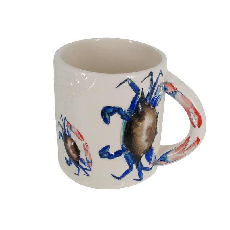 Blue Crab Ceramic Mug 