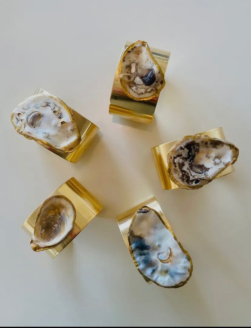 Chesapeake Bay Oyster Cuff Bracelet
