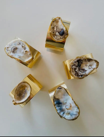Chesapeake Bay Oyster Cuff Bracelet