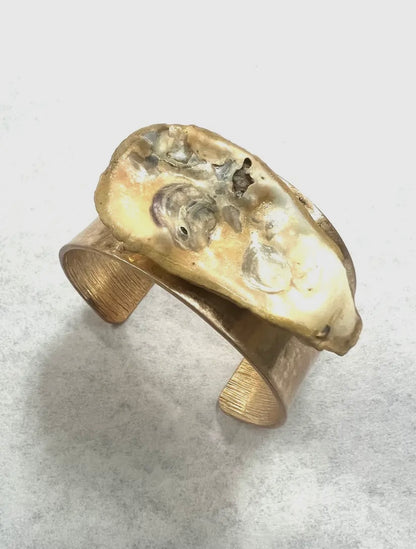 Chesapeake Bay Oyster Cuff Bracelet