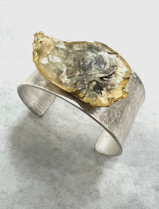 Chesapeake Bay Oyster Cuff Bracelet