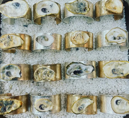 Chesapeake Bay Oyster Cuff Bracelet