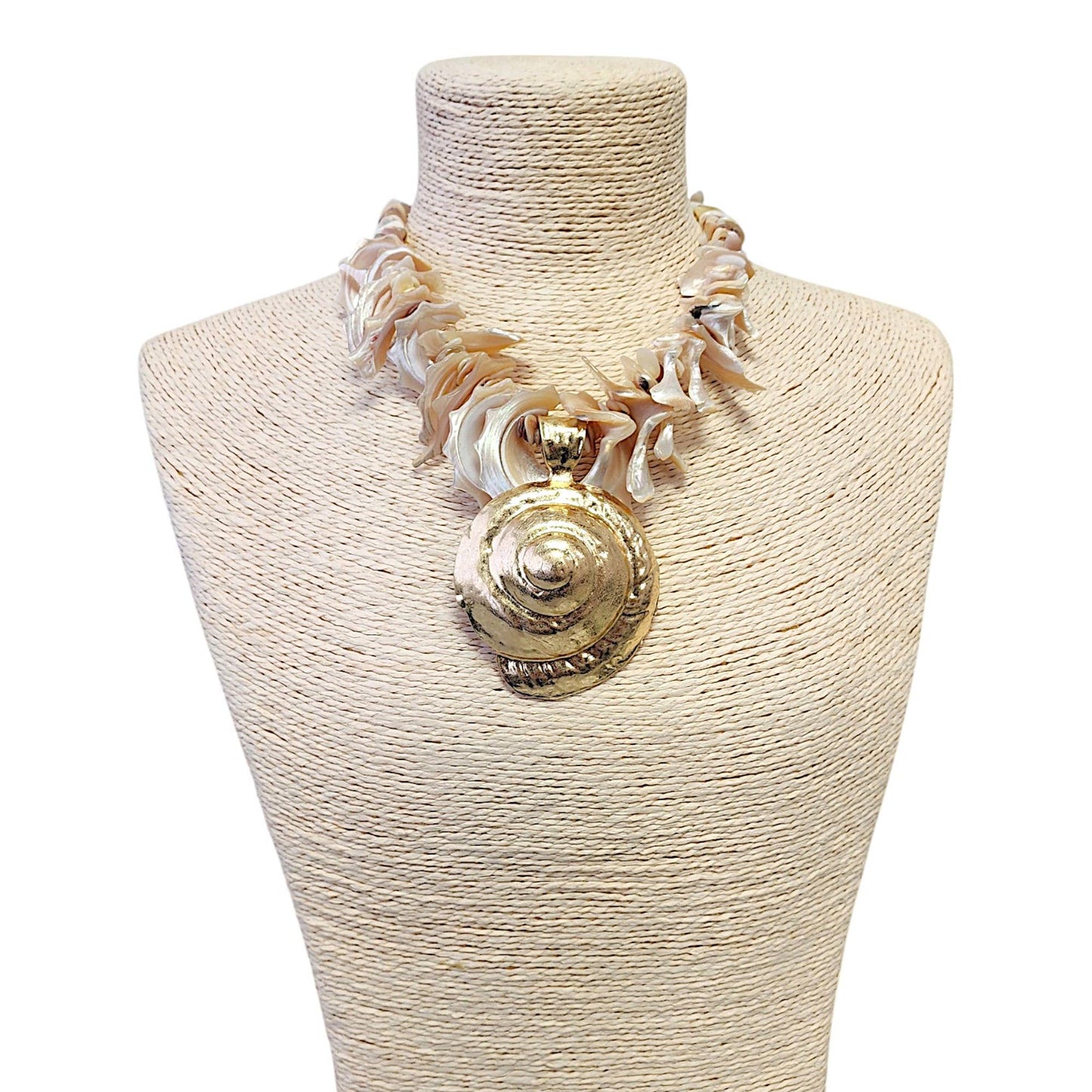 Seashell Necklace | Mocha Mousse | Ocean | Boho | Beach |