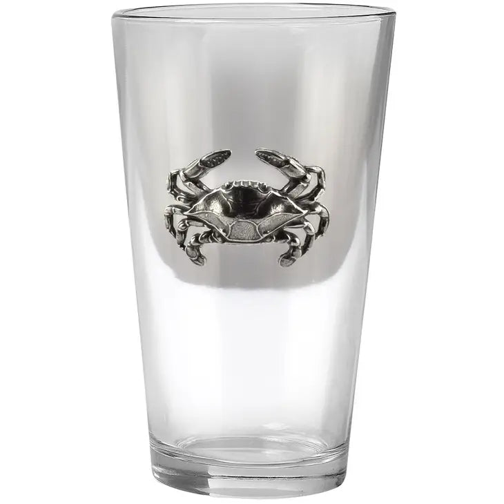 Blue Crab Pint Glass