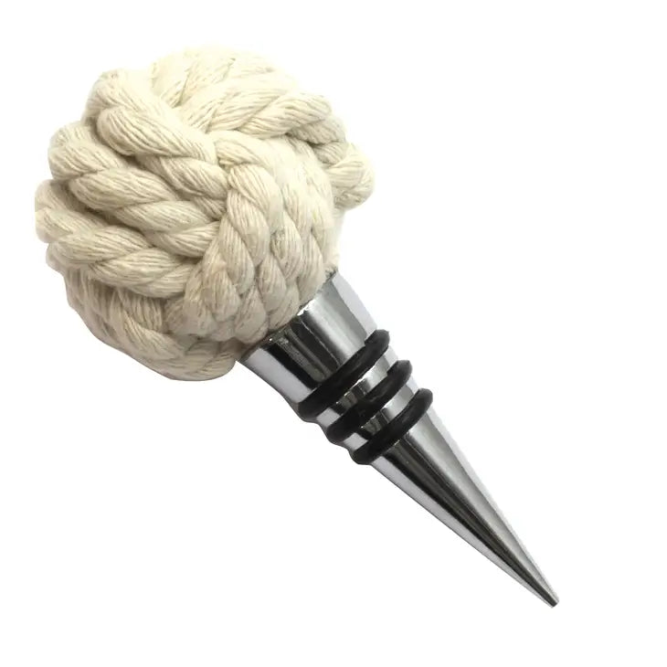 Rope Knot Bottle Stopper