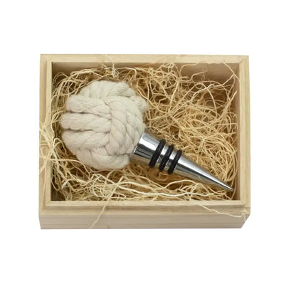 Rope Knot Bottle Stopper